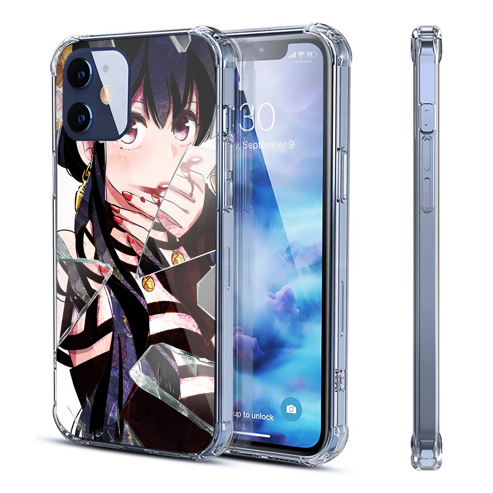 （画像用） SPY×FAMILY间谍家家酒 【iPhone 12シリーズ対応】透明スマホケース（クリアソフトケース）